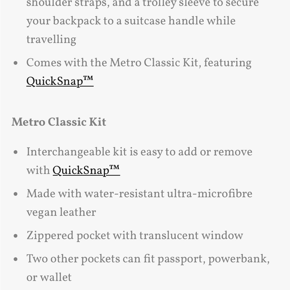 MONOS Metro Backpack - Picture 10 of 12